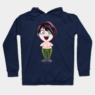 beautiful girls - cartoon character for young girls (choose your twin) Hoodie